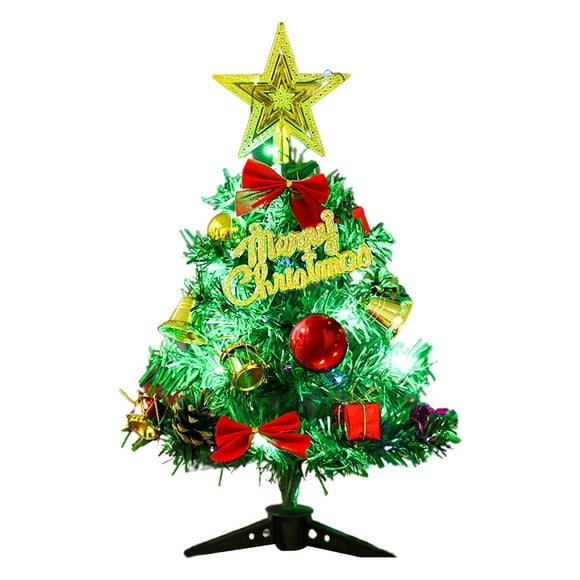mini árbol de navidad de sobremesa de 30 cm zhivalor cpbuspsf11431