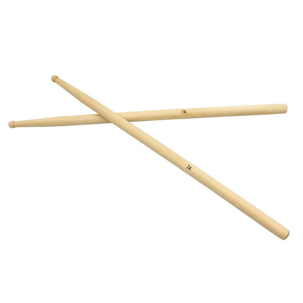 Series de tiempo Desear Individualidad Baquetas de percusión de tambor 7A Baqueta de mango suave Mazo de madera  clásico Piezas de tambor Baqueta de madera Baqueta de punta de madera para  CUTICAT Baquetas | Walmart en línea