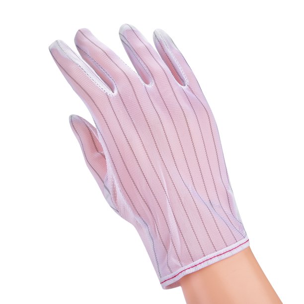 Guantes de limpieza antiestáticos Caruba Blanco