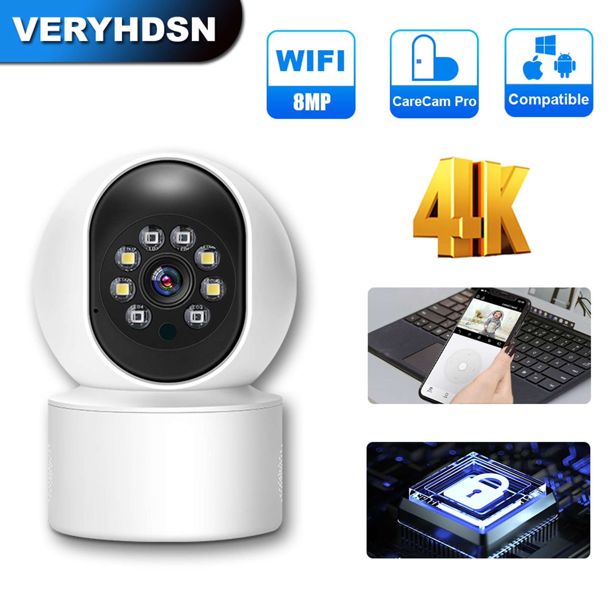 Camara IP Wifi Videovigilancia Webcam TP-Link TAPO C200