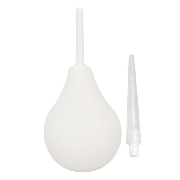 Bombilla de enema ducha anal profesional portátil blanca de 224 ml flexible  para el cuidado individual ANGGREK Otros