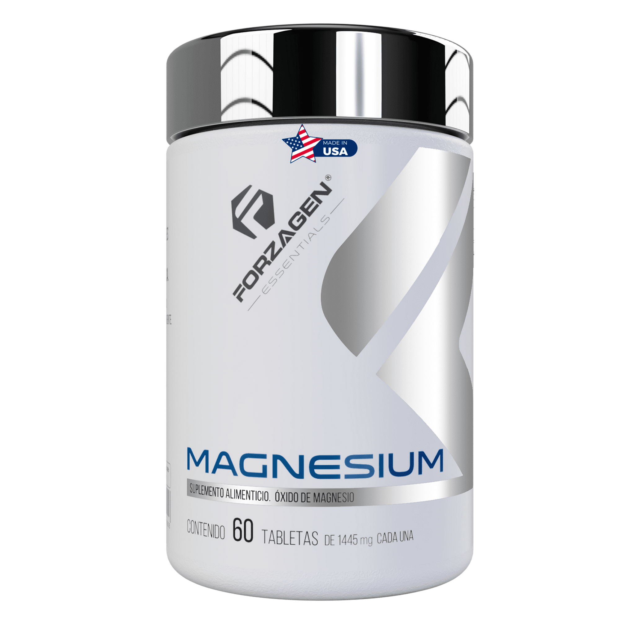 Citrato de magnesio forzagen essentials magnesium 60 tabletas forzagen magnesium