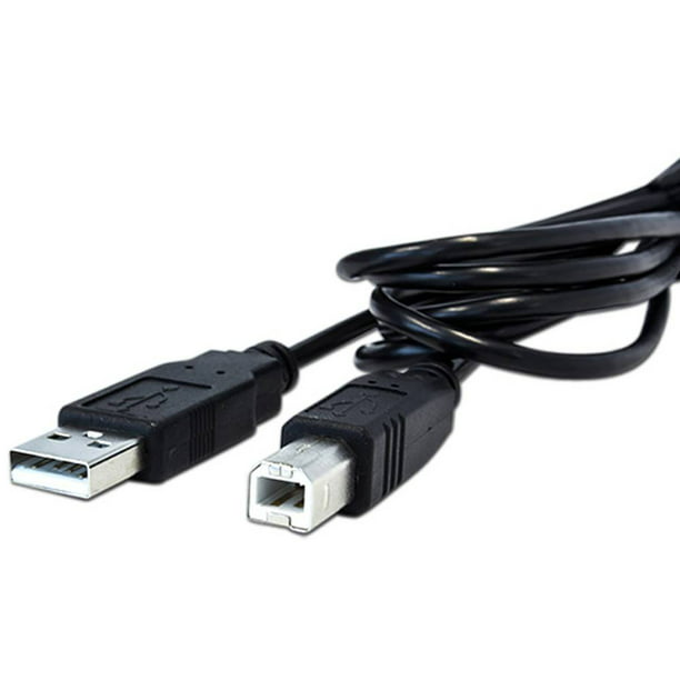  Cable USB para impresora, Negro : Electrónica