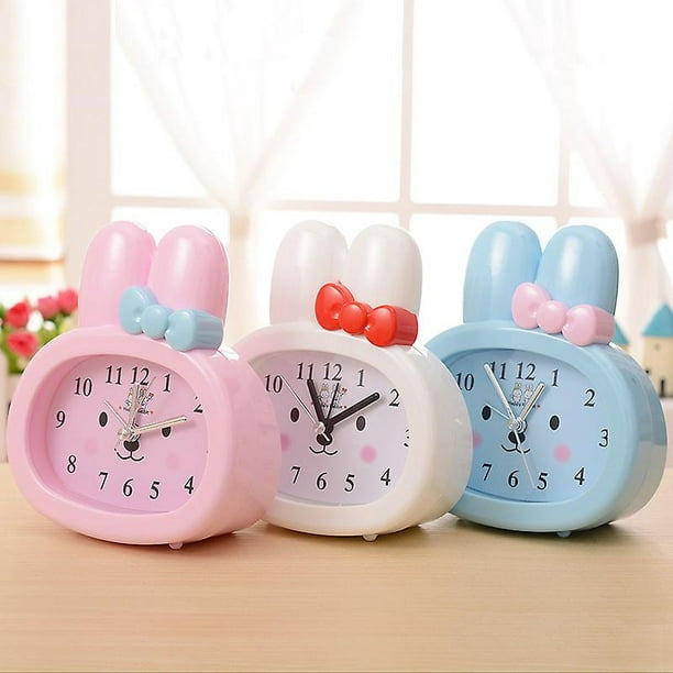 Reloj despertador creativo para niños, lindo reloj