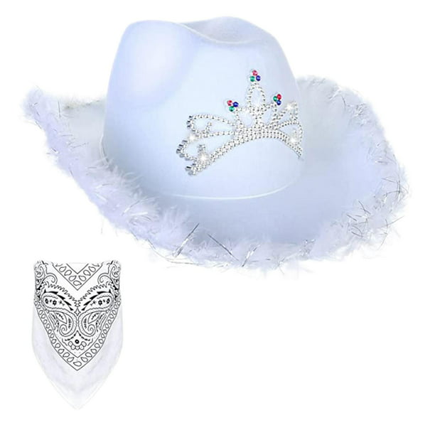 Sombrero Vaquero Blanco Cowboy✔️ por sólo 7,65 €. Envío en 24h. Tienda  Online. . ✓. Artículos de decoración para  Fiestas.