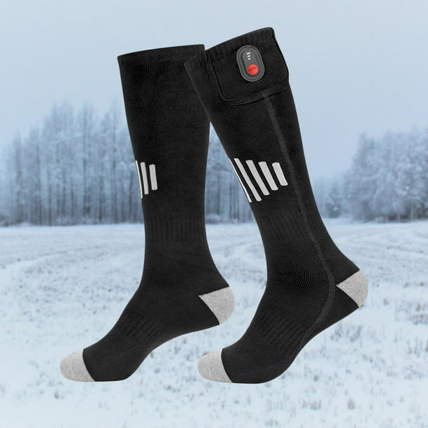 Hombre – Pack de dos pares de calcetines de nieve en Negro