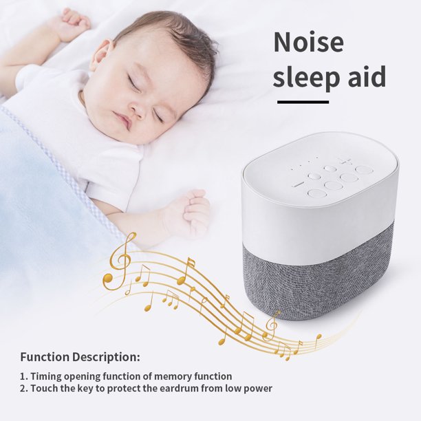 Máquina de ruido blanco, máquina de sonido portátil para bebés adultos  durmiendo Sincero Hogar