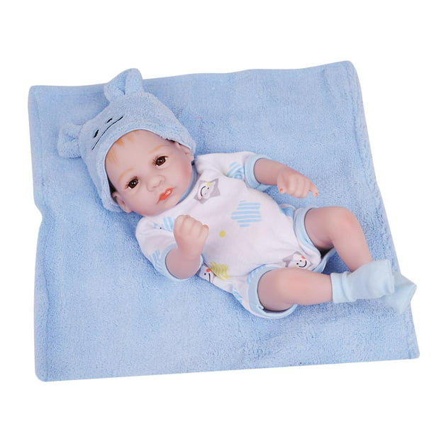Reborn de silicona para bebés gemelos pulgadas mamelucos, calcetines, sombrero y alfombra CUTICAT Muñeca Reborn de silicona | Walmart en línea