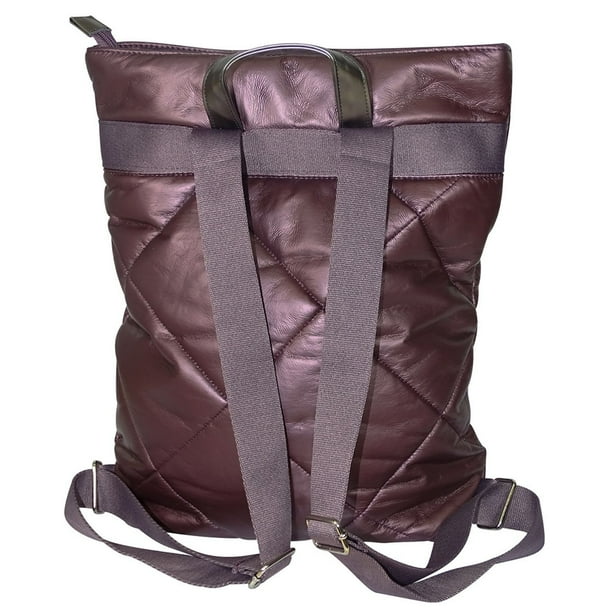 Mochila Para Mujer Bolso bandolera para mujer Mochila de viaje de nailon  multifuncional Bolsos (Borgoña) Likrtyny Para Estrenar