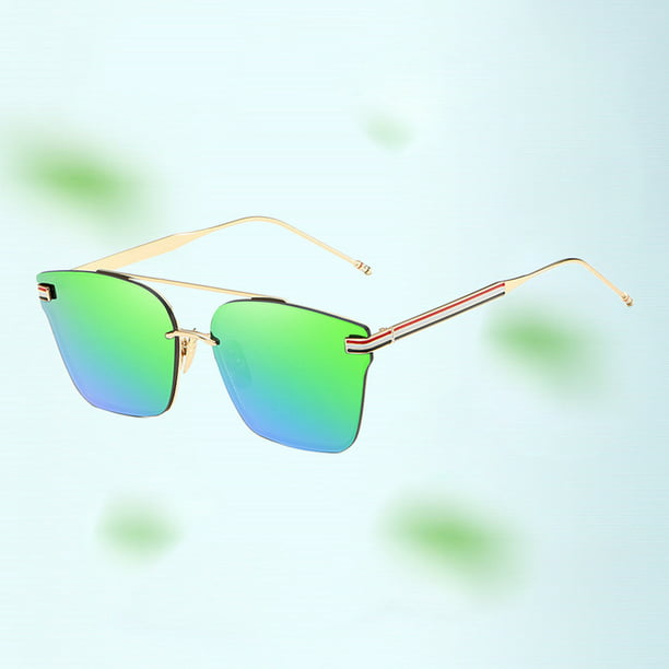 Gafas de sol para hombre Gafas Deportivas Para Hombre Gafas De Sol  Polarizadas UV400 Gafas De Conducción De Pesca Al Aire Libre Lente Verde  Azul Lente verde azul Magideal Gafas de sol