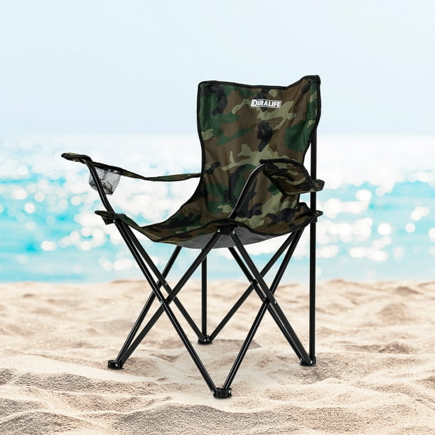 Silla Camping Y Playa Plegable Portatil Para Exteriores Gaon Verde Militar