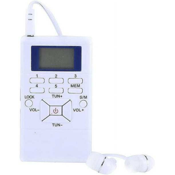 Pequeña radio portátil del bolsillo de Fm/am, mini señal digital portátil  de la radio Fm del Lcd YONGSHENG 1327533590730