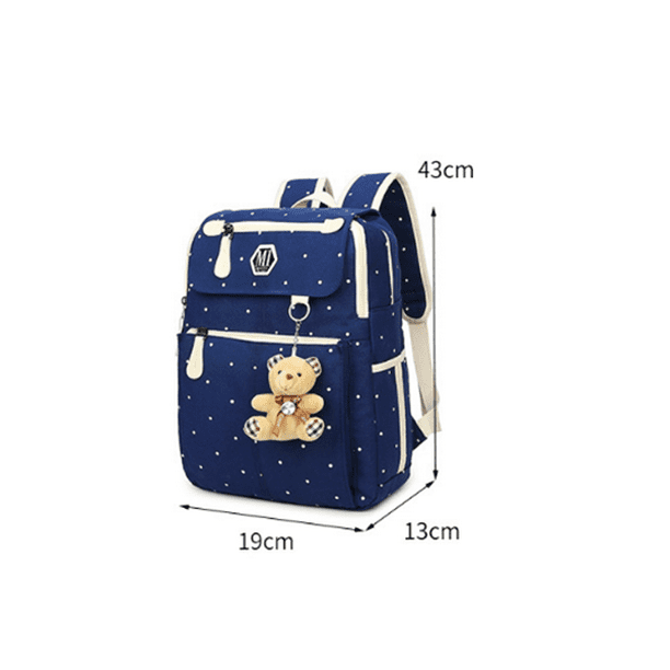 Mochila azul backpack Colors OSS