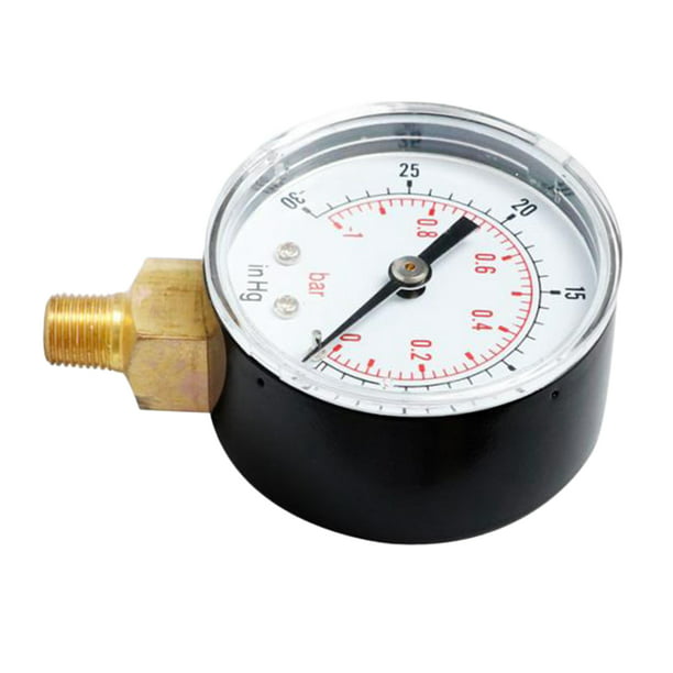 Kit de manómetro de presión de agua, medidor de presión de agua universal  con accesorios de