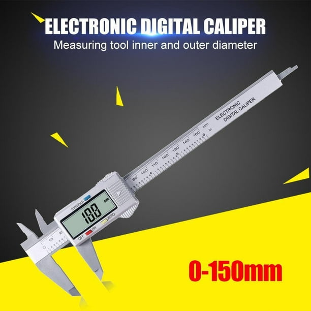 Calibrador Digital Vernier Micrómetro Regla Electrónica Medidor De Calibre  150 M