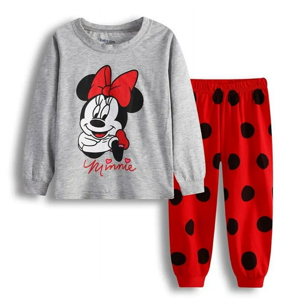 2023 pijamas de Mickey Mouse de Disney para niños, conjunto de Pijamas de  otoño para niños, ropa de casa, cárdigan coreano para bebés, conjunto de