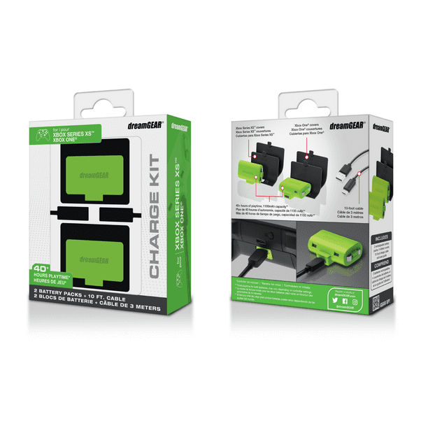 2 Kits Carga Y Juega Para Control Xbox One Batería Tipo C Genérico Tipo C
