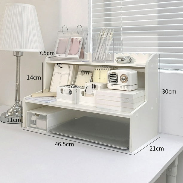 Estantería pequeña de escritorio simple con forma de montaña, estante de  exhibición multicapa, se puede utilizar para estanterías pequeñas, estante  de