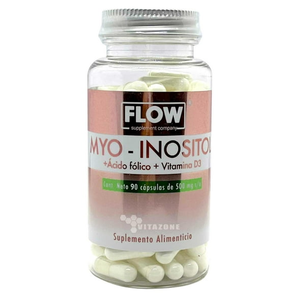 myo inositol 90 cápsulas 500 mg flow flow flowmyoinositol