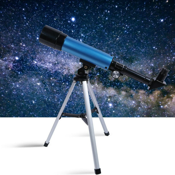  Telescopio astronómico, aumento de 90x de altura ajustable,  alta transmisión, telescopio astronómico para niños, tubo único, 14.173 in  de longitud para adultos : Electrónica
