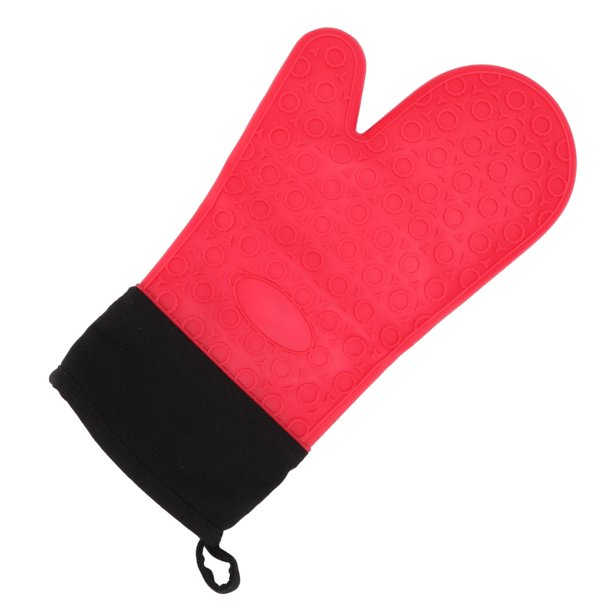 Guantes de silicona para horno, resistentes al calor, resistentes a altas  temperaturas, guantes protectores para horno de cocina para mover platos