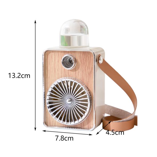 Ventilador de cuello portátil colgante USB refrigeración aire acondicionado  mini