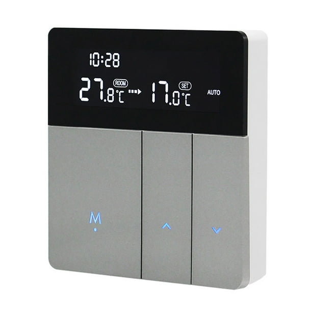 Termostato inteligente WiFi programable Tuya 100-240V controlador de  temperatura remoto Tmvgtek Oficina Multiescena Multifunción
