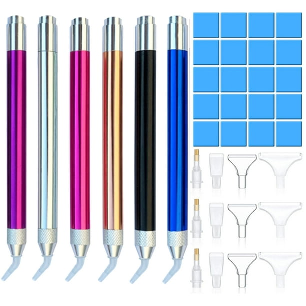 Kit de accesorios y herramientas de pintura de diamante 5D,Kit de