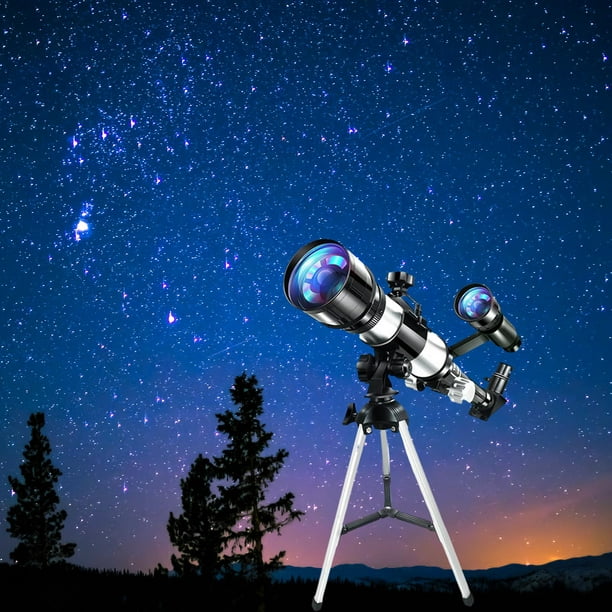 Telescopio profesional 40070 para observación lunar de alta definición y  telescopio de tubo único de alta potencia visión nocturna