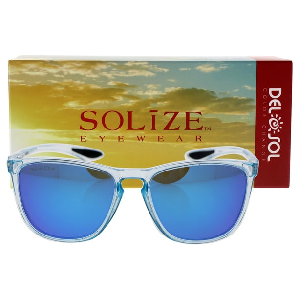 Solize Ocean is Calling - Light Blue-Blue DelSol DelSol Solize Ocean is  Calling - Light Blue-Blue Sunglasses Unisex 1Pc