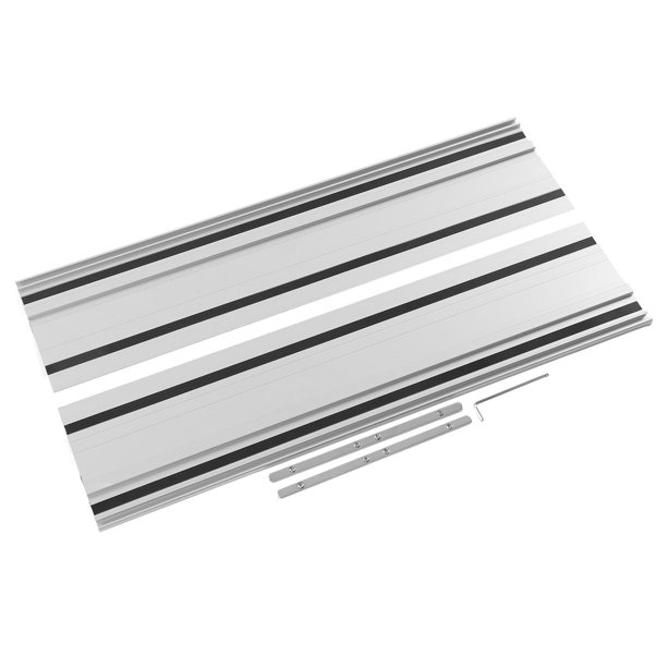 Guía de sierra circular, entre 0 y 25.6 in, carril de guía de cortador de  carpintería, aleación de aluminio para carpintería Guía de corte de sierra