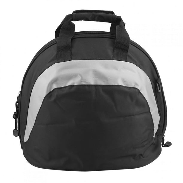 Bolsa para casco, mochila para casco de motocicleta, impermeable,  multifunción, bolsa de hombro, mochila portátil (gris negro)