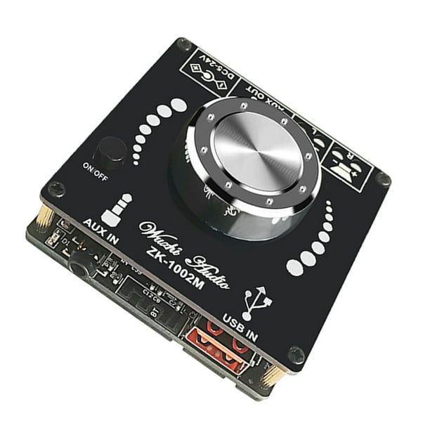Tarjeta Amplificador de Audio 100W+100W Bluetooth 5.0 ZK-1002M