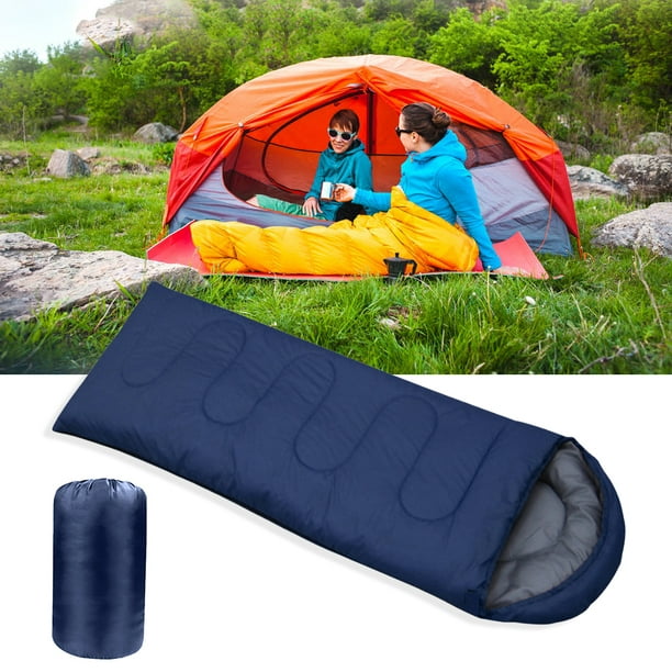 Green Saco de dormir ultraligero para acampar, sacos de dormir  impermeables, saco de dormir cálido de invierno grueso para adultos  YONGSHENG 8390612075711