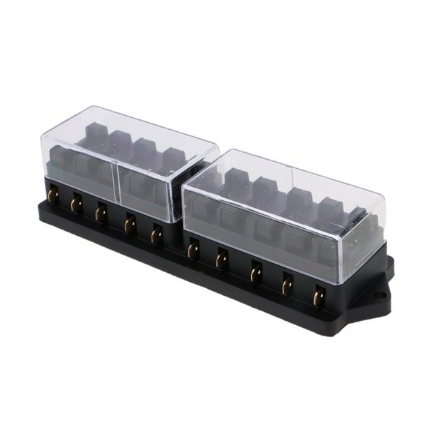 Caja de Fusibles Vías Portafusibles de Plástico / DC 12V 24V 32Volt Hugo  Caja de fusibles