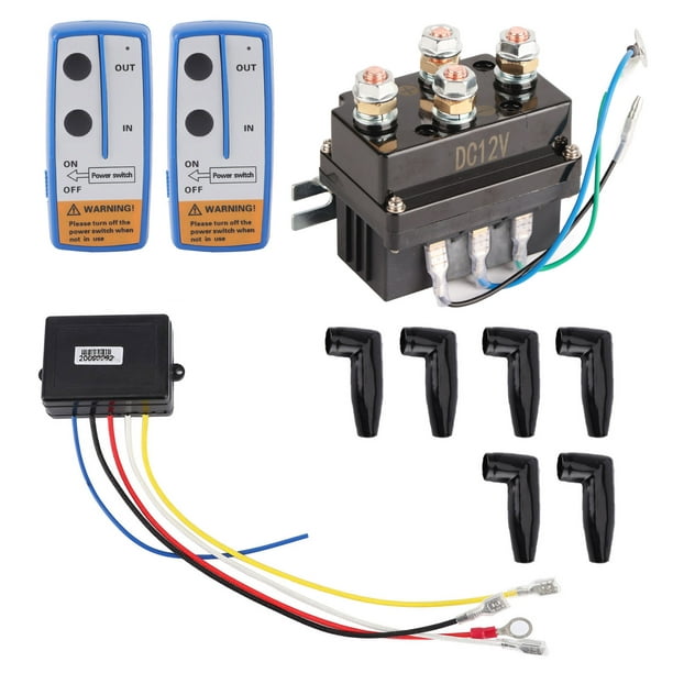 Cabrestantes para vehículos de 12 V cabrestante eléctrico de