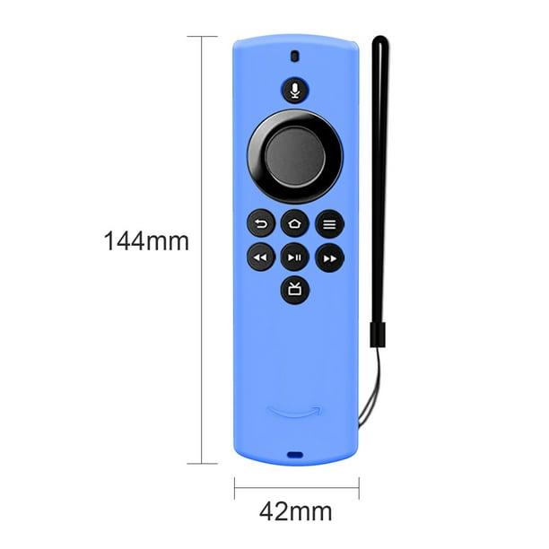 Funda de control remoto de TV para Alexa Fire TV Stick Lite (azul luminoso)  WDOplteas Para estrenar