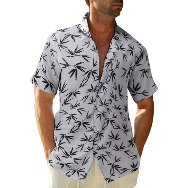  Camisas de manga corta de verano para hombre, ropa