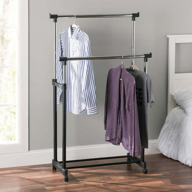 Rack organizador doble para colgar ropa & Good RR97205 | Walmart en línea