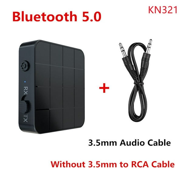 Transmisor receptor Bluetooth 5,0 3,5mm 3,5 AUX Jack RCA USB Dongle  adaptador de Audio inalámbrico llamada manos libres para coche TV PC altavoz  Tan Jianjun unisex