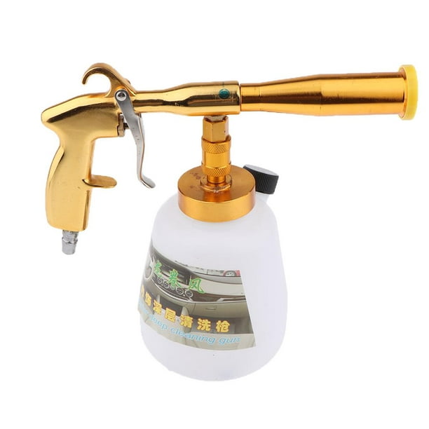 Rociador de espuma de de espuma de de coches de botella de 1L de jabón de  lanza de espuma dorada Cola Espuma de limpieza de motor de coche