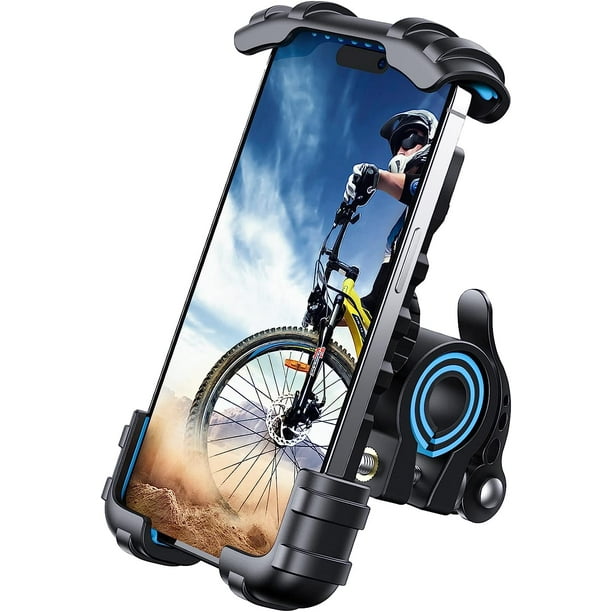 Lamicall Soporte Movil Bicicleta, Soporte Movil Moto - Soporte Manillar  360° con Rotación para iPhone 15 14 13 12 11 Pro Max Plus Mini XS XR X 8,  Samsung, Huawei, Smartphones 4.7-6.8 Pulgada - Amarill
