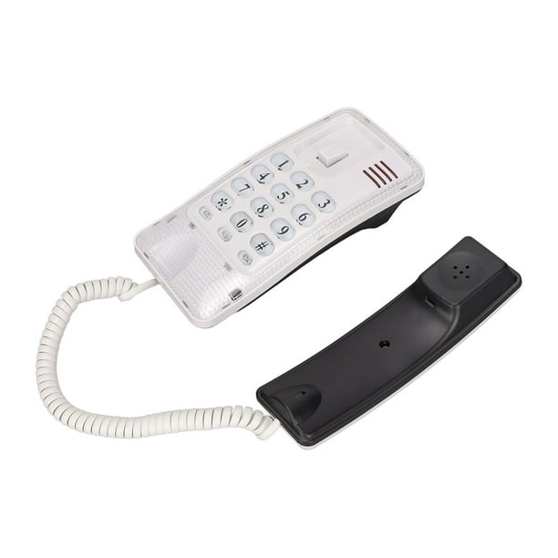Teléfono fijo con cable, KXT‑438 Teléfono de pared con cable