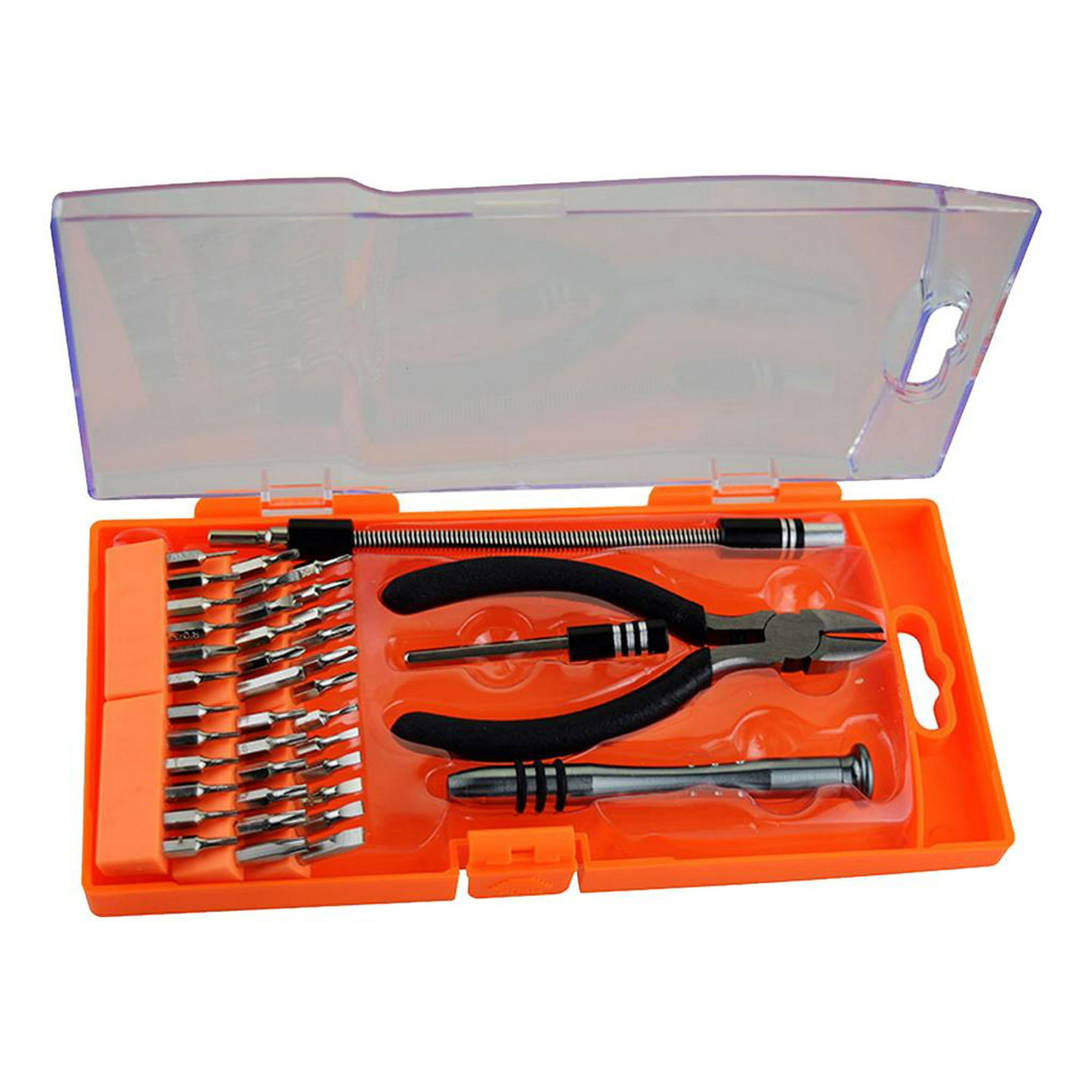 Destornillador eléctrico de 3.6 V inalámbrico, juego de destornilladores  eléctricos recargables con bolsa de herramientas, kit de herramientas de