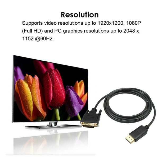 Cable AV de 1.5M a 3M, Adaptador de Componentes de Video Sunnimix Cable RCA  HDMI