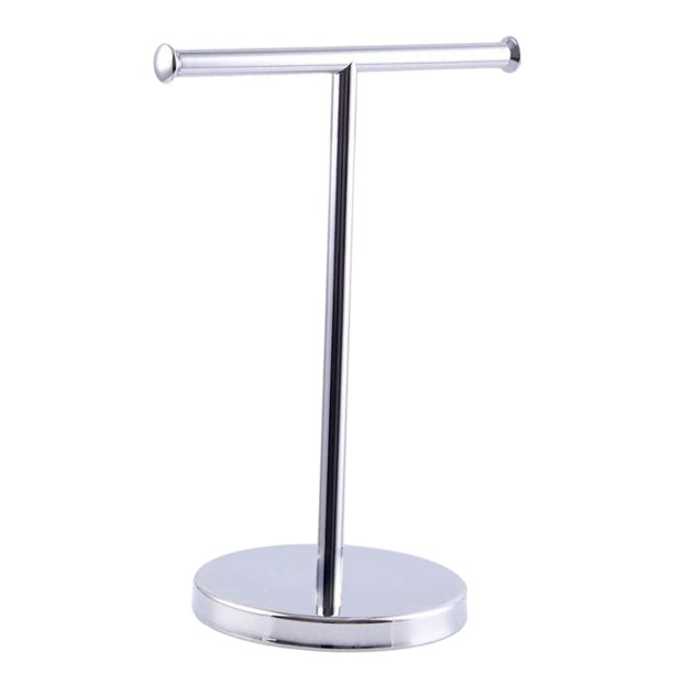 Toallero con soporte para toalla en T de acero inoxidable para baño B  Zulema rack de lavabo