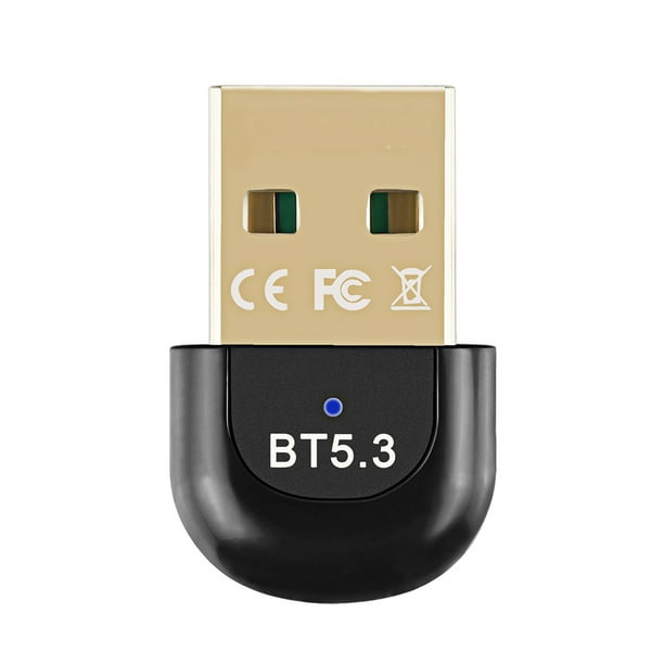 Adaptador USB 3Mbps Compatible con Bluetooth 5.3 para PC Altavoz