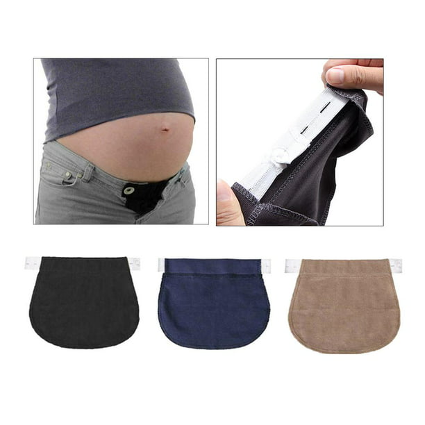 3pcs Extensor Pantalones Embarazada Extensores de Cintura para Embarazadas  6pcs Extensores de Sujetador Elástico Extensor de Pretina Ajustable para  Embarazo Mujeres Hombres Pantalones Vaqueros : : Moda