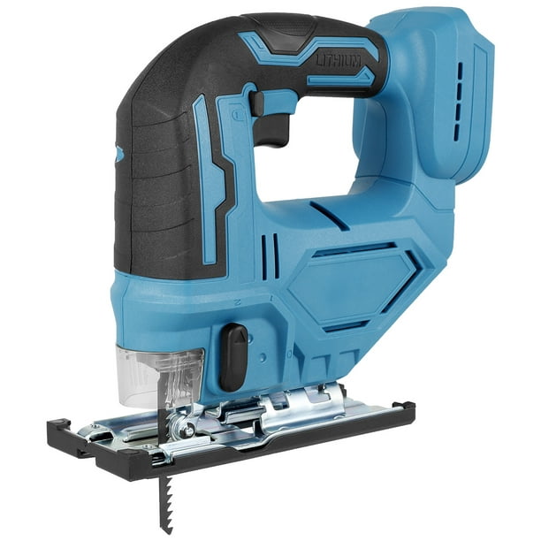  Sierra eléctrica, azul de 1200 W, 18 V, ángulo de corte,  ajustable, sierra eléctrica inalámbrica para carpintería : Herramientas y  Mejoras del Hogar