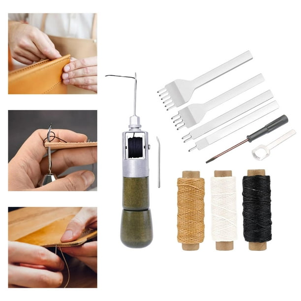 Kit de herramientas de punzón de costura profesional de costura